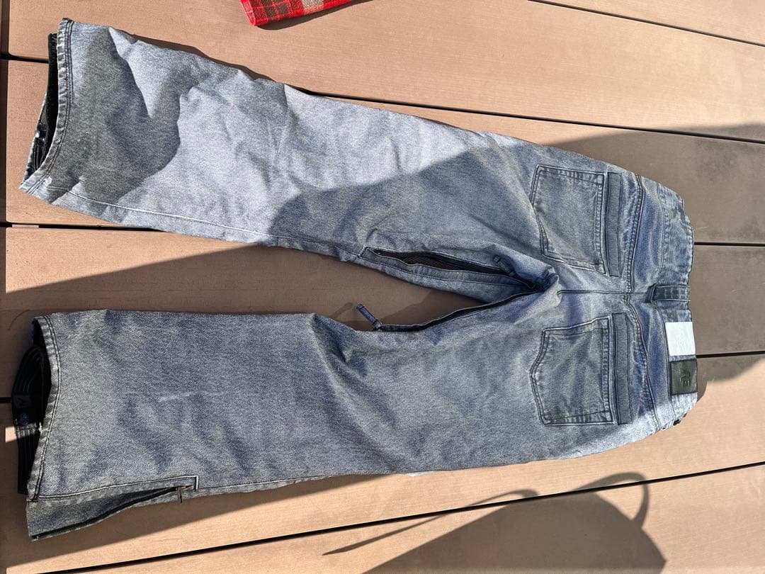 スノーボードウェアー グレー デニム