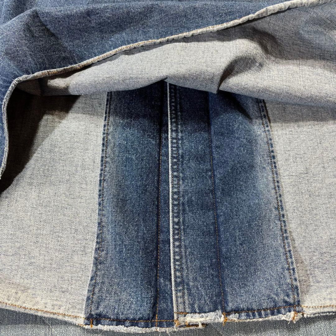 極美品 アメリ デニム ワーク ロングコート AMERI マキシ丈オーバーサイズ