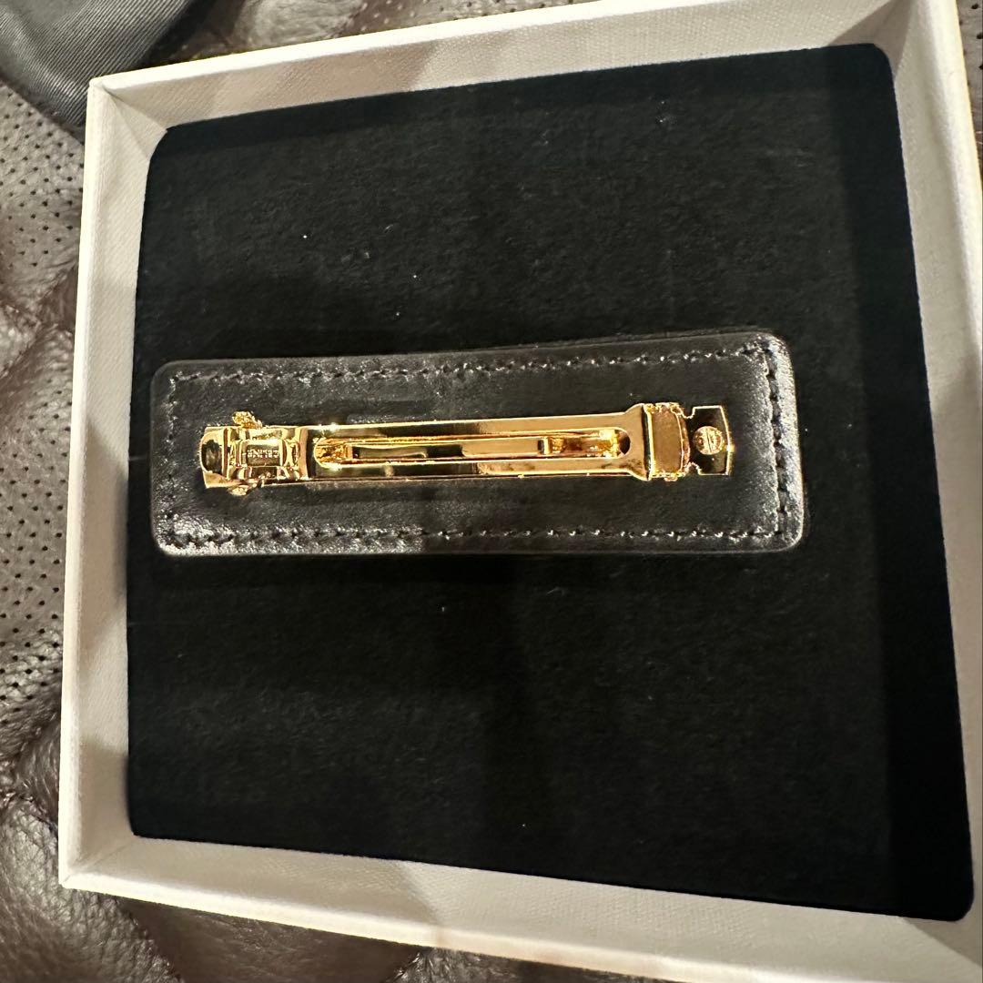 CELINE ルソワール リボン ヘアクリップ　バレッタ