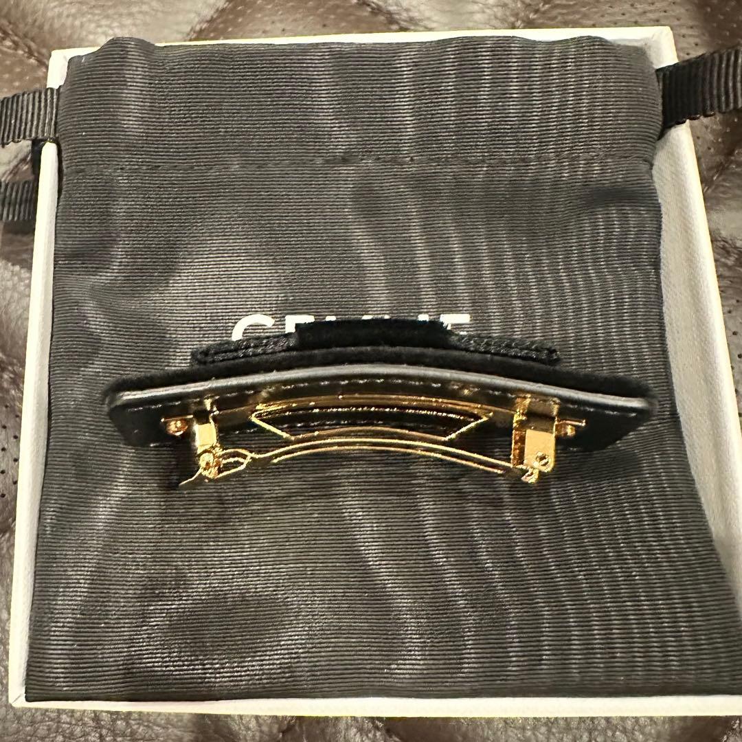 CELINE ルソワール リボン ヘアクリップ　バレッタ