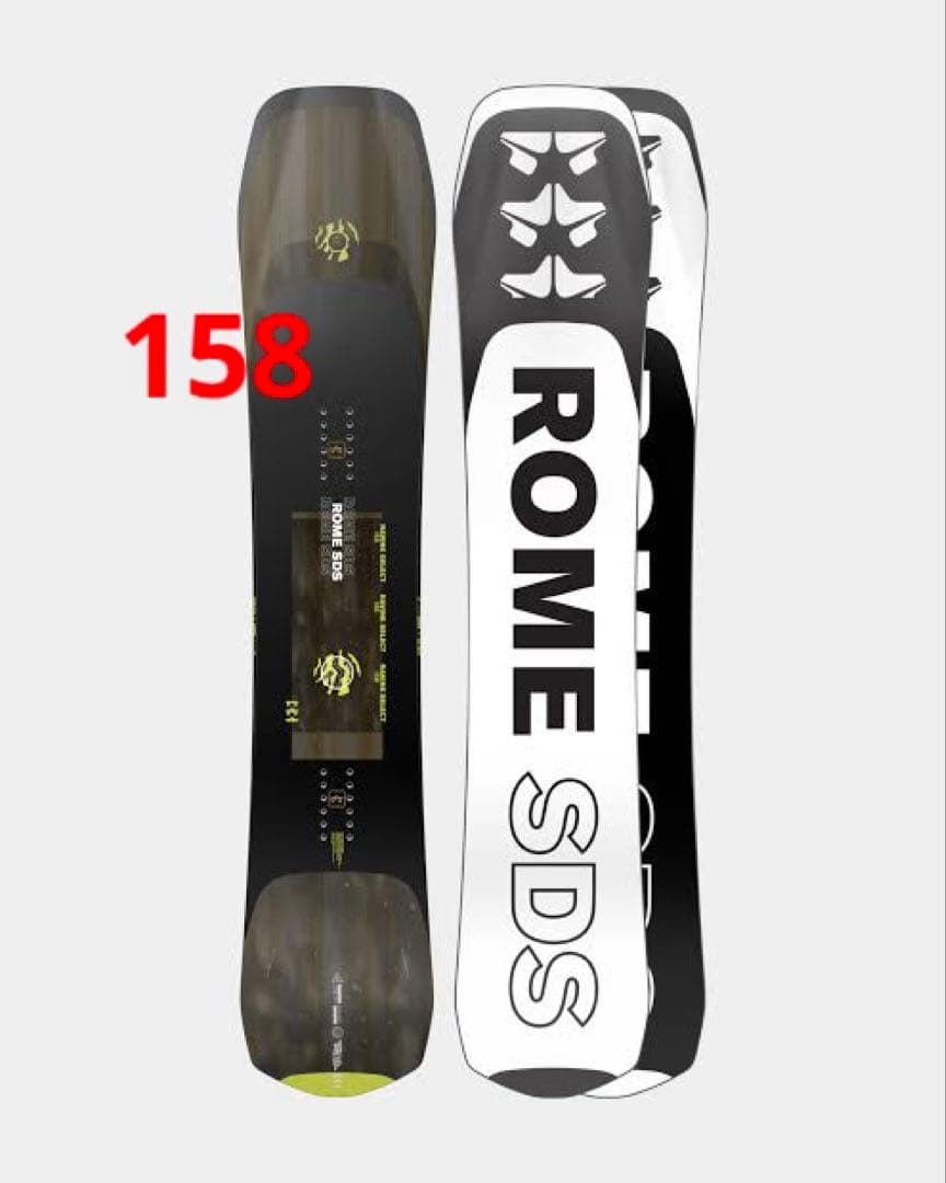 スノーボード 23-24 ROME SDS RAVINE SELECT 158