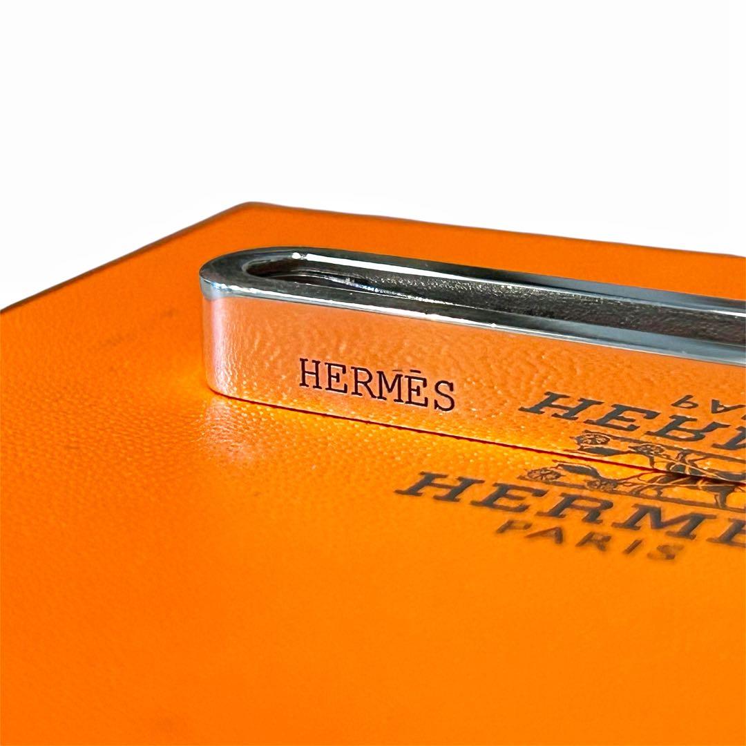 【超希少・美品】HERMES エブリン マネークリップ タイピン Ag925