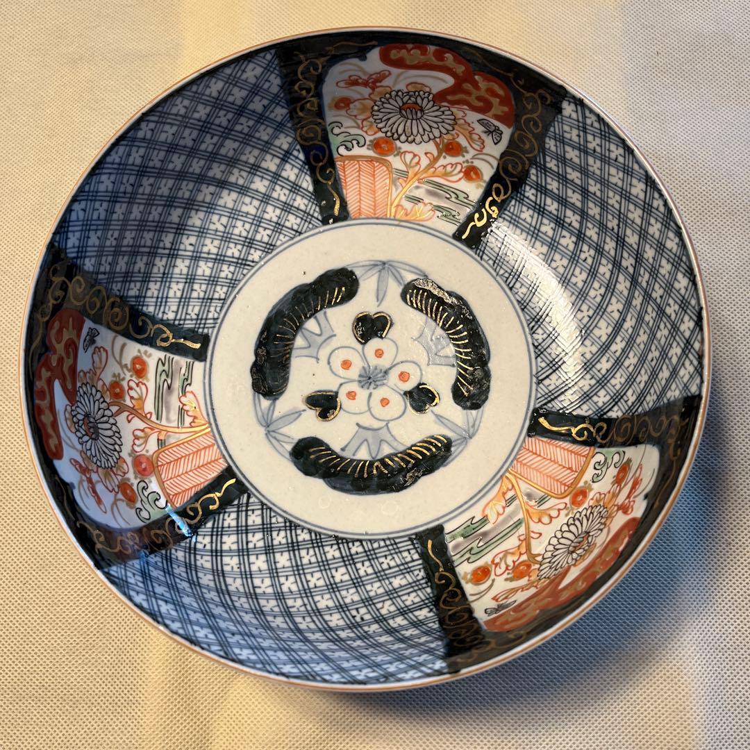 骨董品 和食大皿鉢ボウル 鎌倉骨董品店で購入