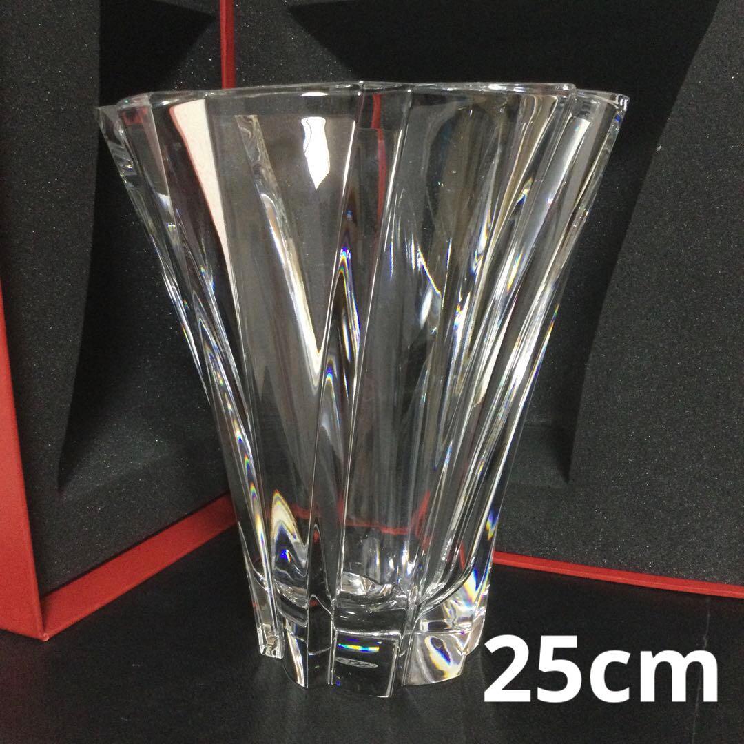 バカラ　オブジェクティフ　特大フラワーベース　花瓶