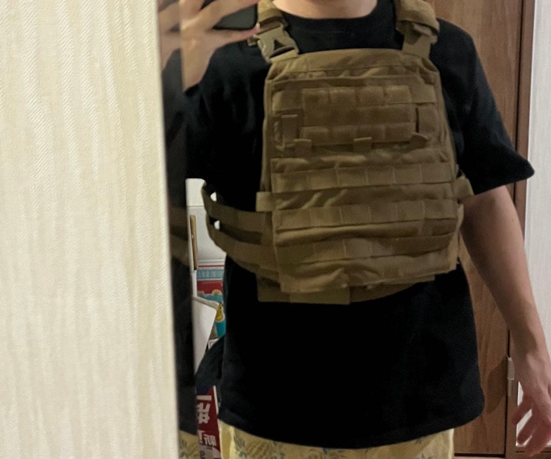 TMC製Crye Precision AVSタイプ プレートキャリア　実物生地