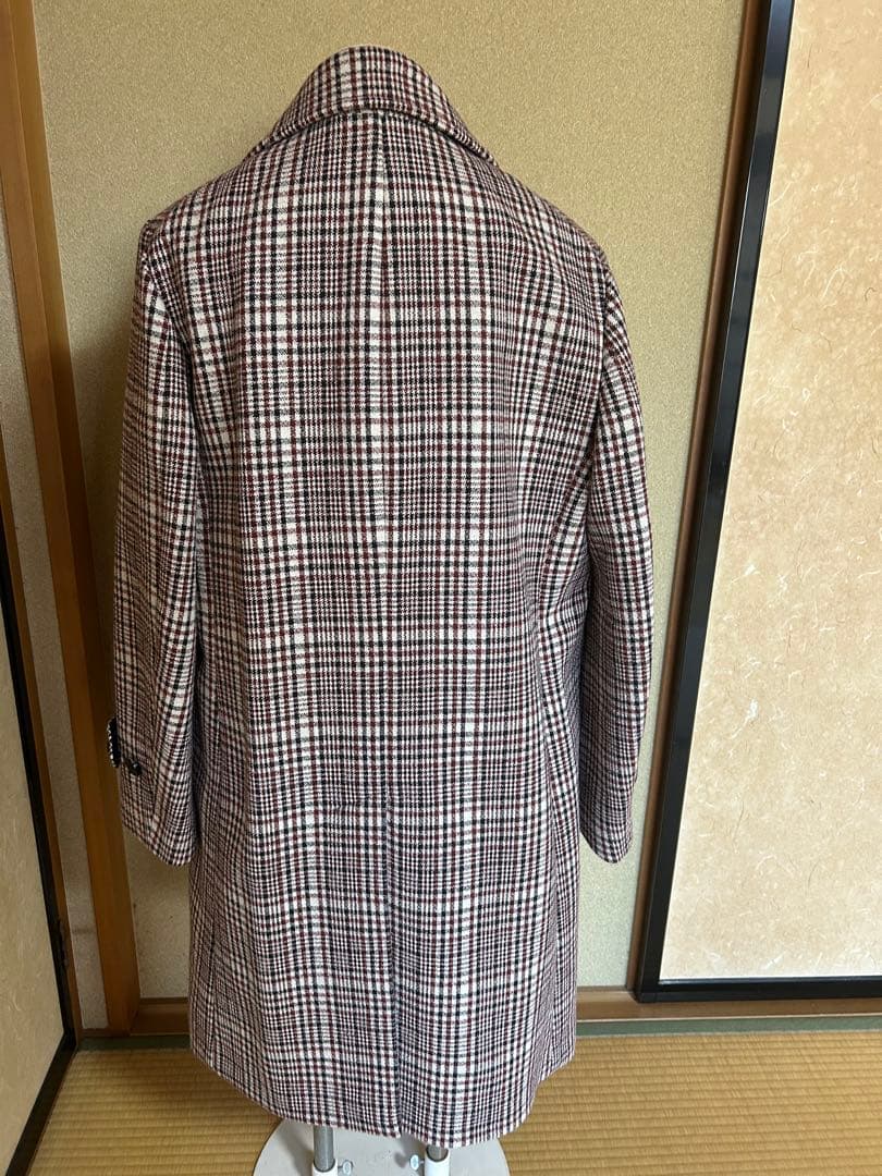【美品】ドルモア ツイードコート チェック
