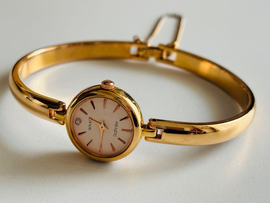 WAKO Raffinée 和光 ラフィネ ピンクゴールド腕時計