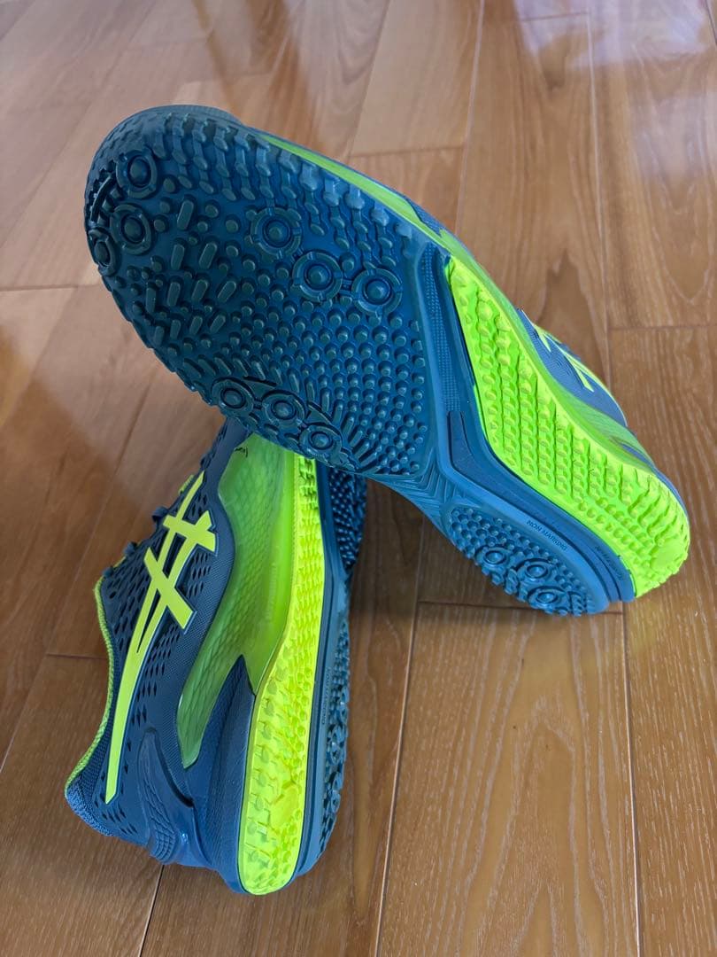 美中古アシックスメンズ ゲルレゾリューション9 オムニクレー用26.5cm