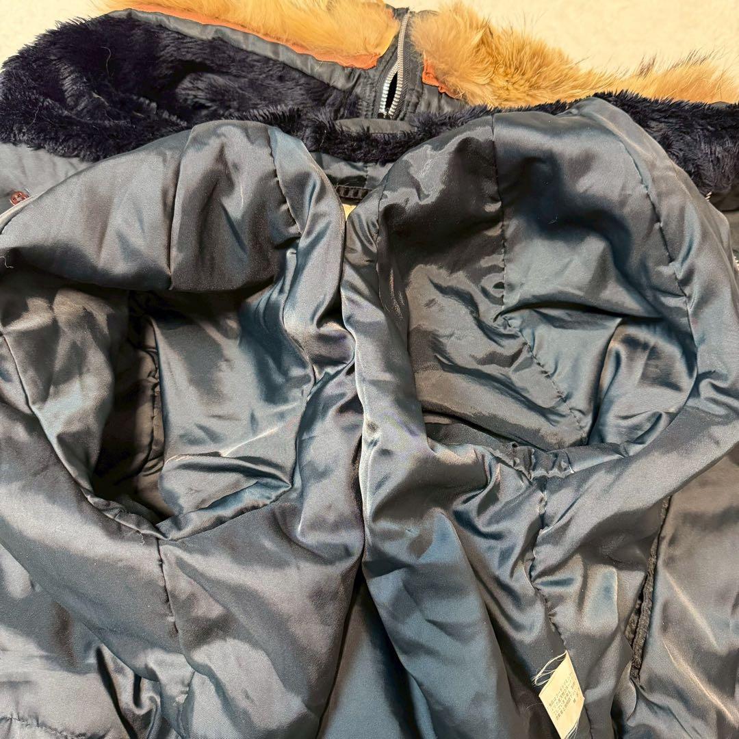 y2k Lサイズ相当 N-2B フライトジャケット コヨーテ ファー 短丈