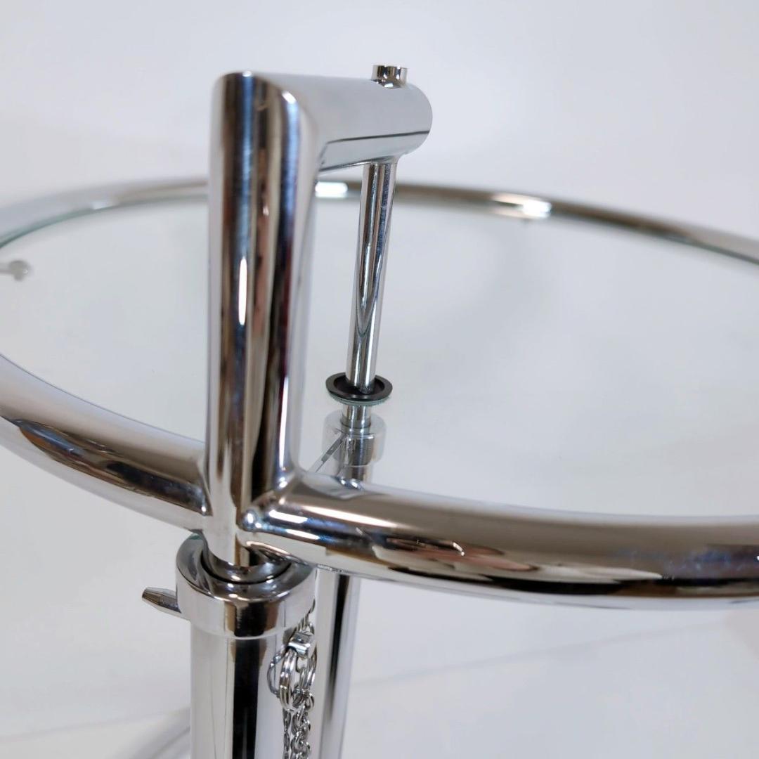 Eileen Gray アイリーングレイ リプロダクト サイドガラステーブル