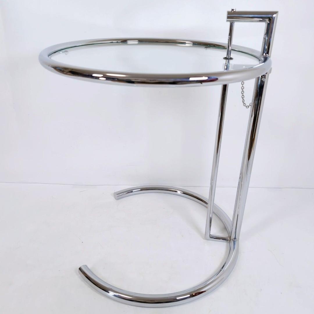 Eileen Gray アイリーングレイ リプロダクト サイドガラステーブル
