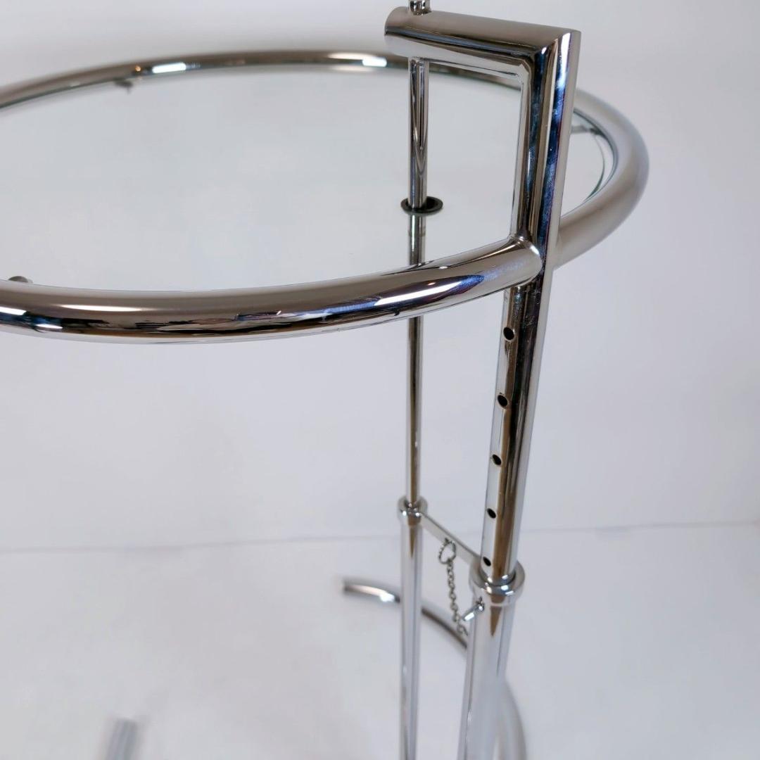 Eileen Gray アイリーングレイ リプロダクト サイドガラステーブル