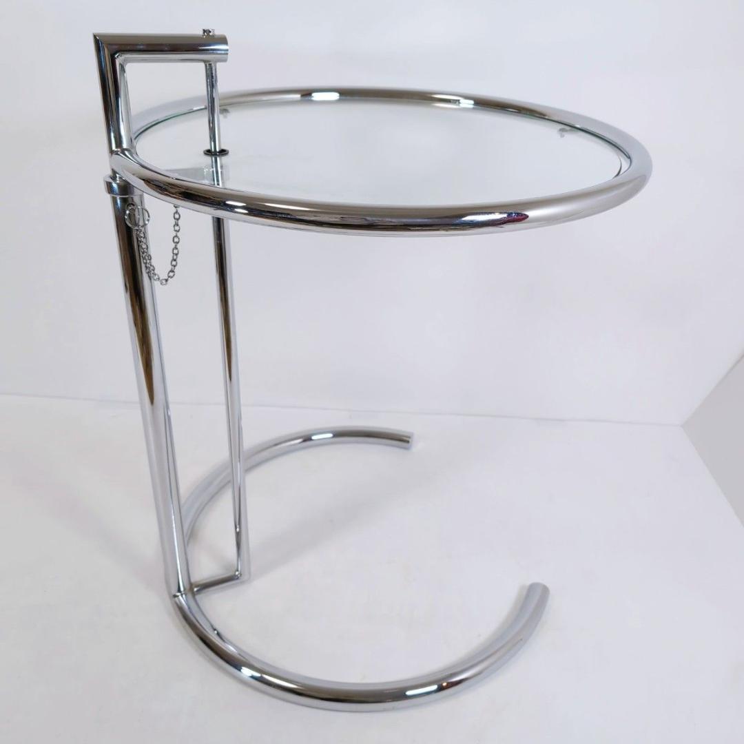 Eileen Gray アイリーングレイ リプロダクト サイドガラステーブル