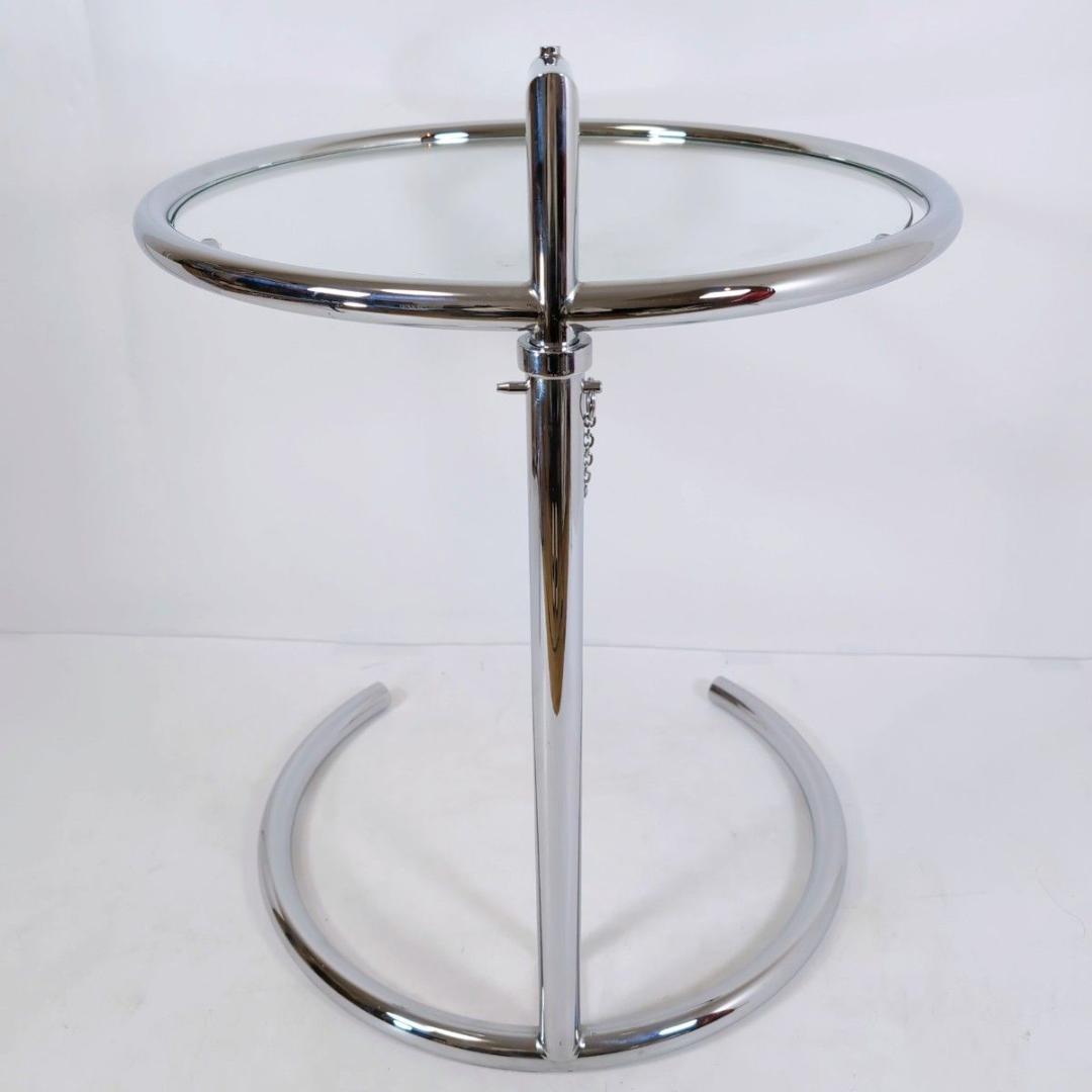 Eileen Gray アイリーングレイ リプロダクト サイドガラステーブル