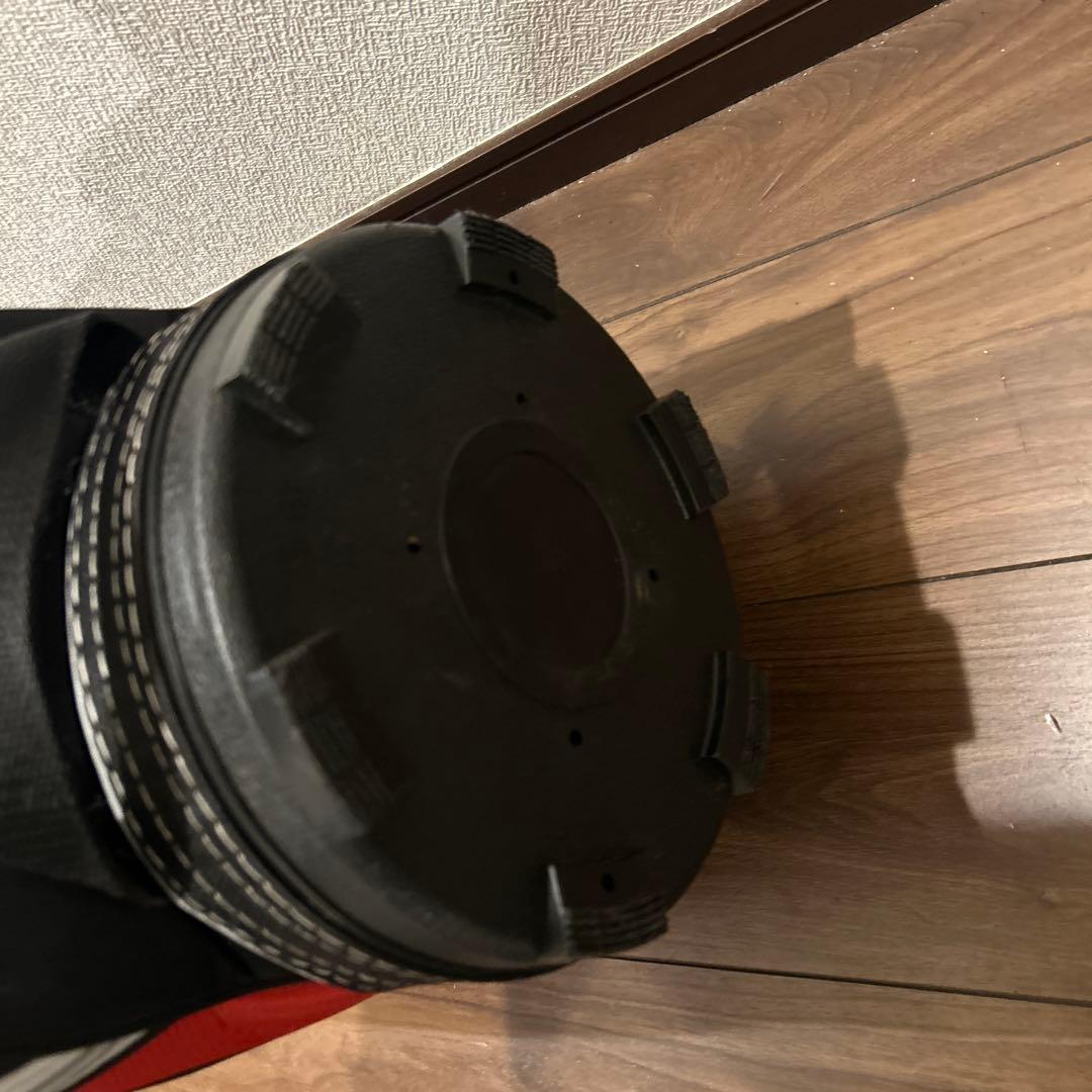 美品ナイキ レッド/ブラック 赤/黒　布地　軽量 ゴルフバッグ キャディバッグ