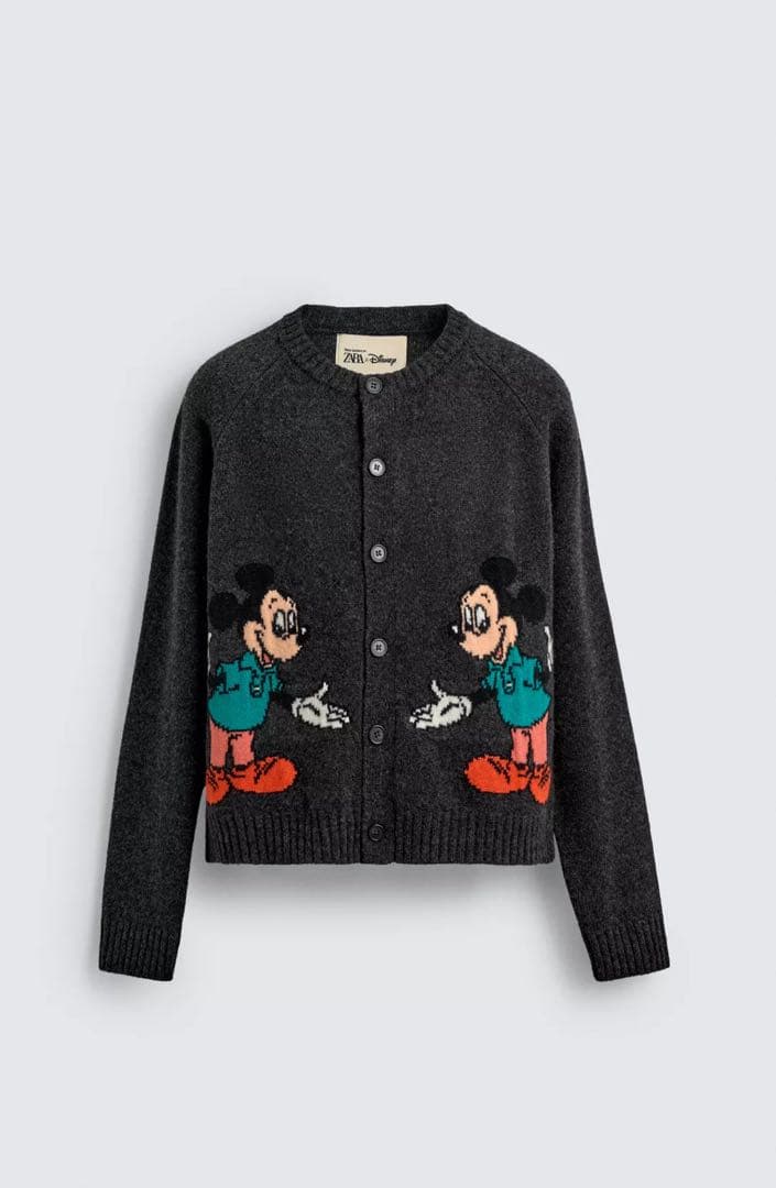 新品 ZARA DISNEY HARRY LAMBERT カーディガン XL