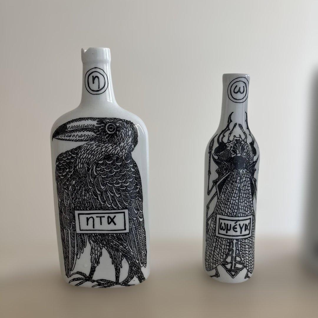 希少　フランス製　VIREBENT フラワーベース（4点セット売り）