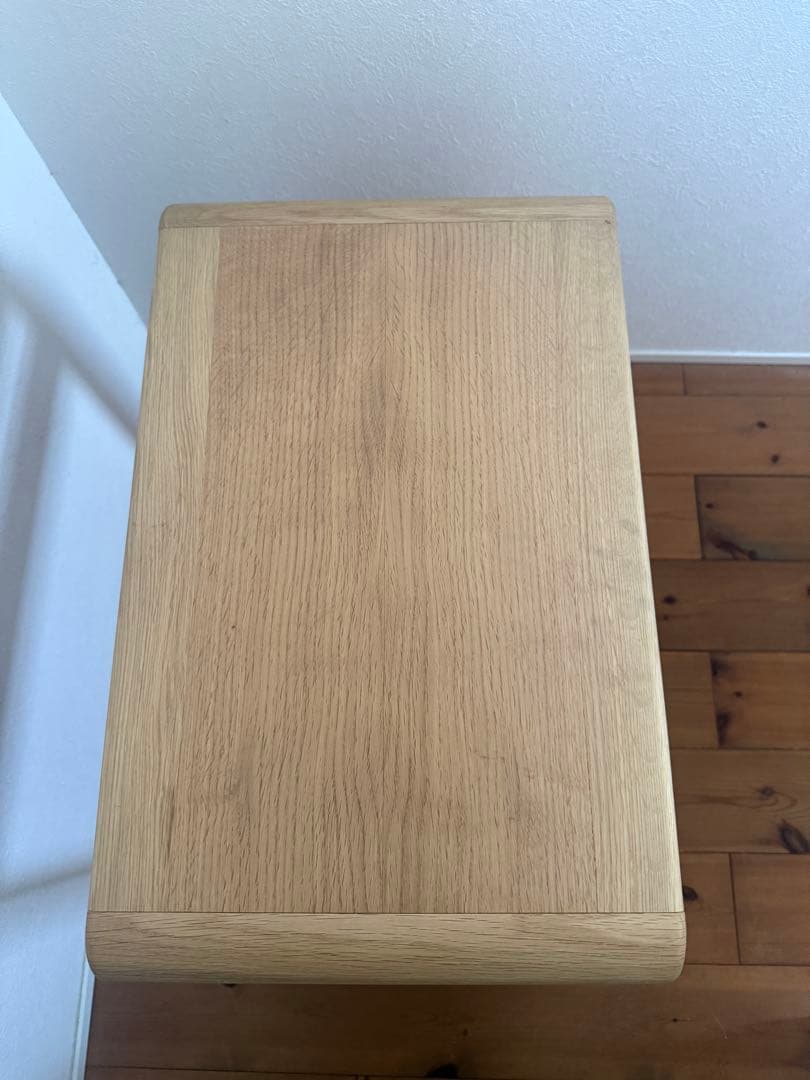 【美品】karimoku サイド テーブル ピュアオーク TU1970 ME