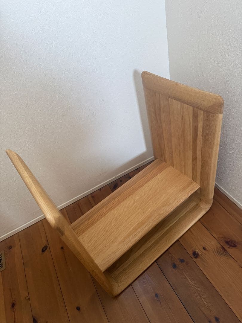 【美品】karimoku サイド テーブル ピュアオーク TU1970 ME