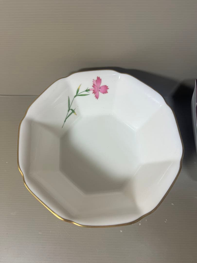 2606 深川製磁　香蘭社　まとめ売り　鉢2客　蓋付碗1客　急須1客