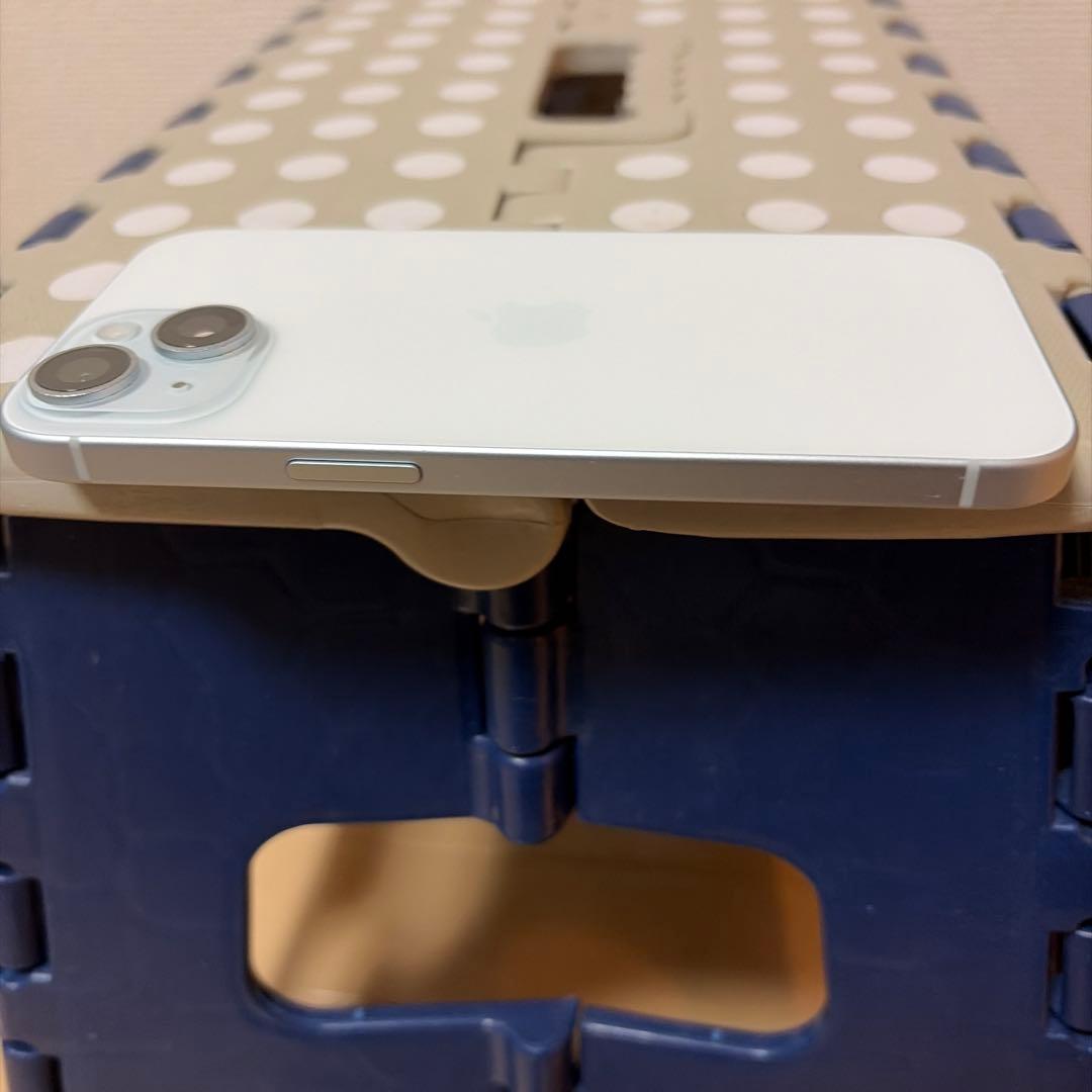『美品』アイフォンApple iPhone 15 ブルー128GB
