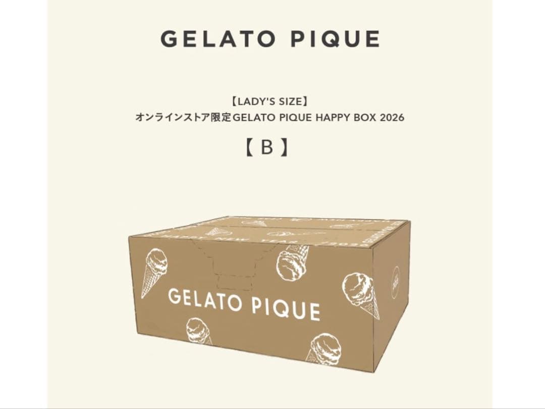新品未開封 本日到着ピケ 2026福袋B