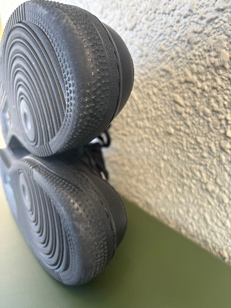 NIKE エアフォース1 ブラック　黒　26.5センチ