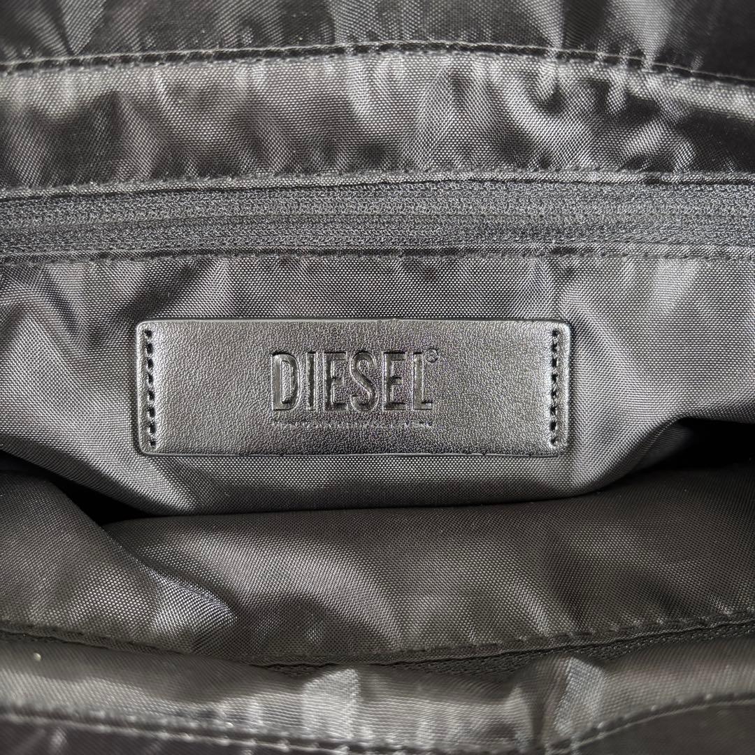 DIESEL ディーゼル トートバッグ ショルダーバッグ ブラック 未使用 美品