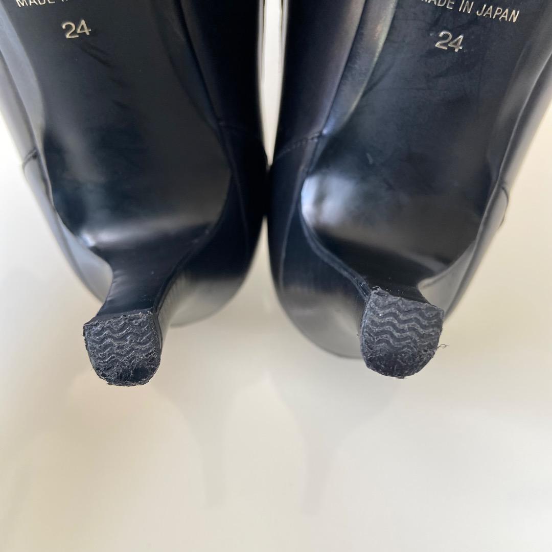 【美品】リーガルレディース タッセル付き パンプス 24センチ