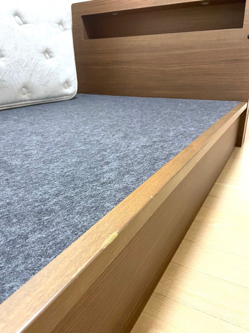 まー　シモンズ　エグゼクティブニューフィット　セミダブル　フレームセット