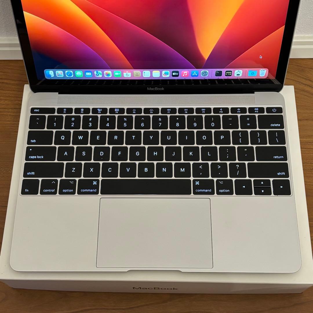 MacBook 12\" 2017 i7 US配列 シルバー