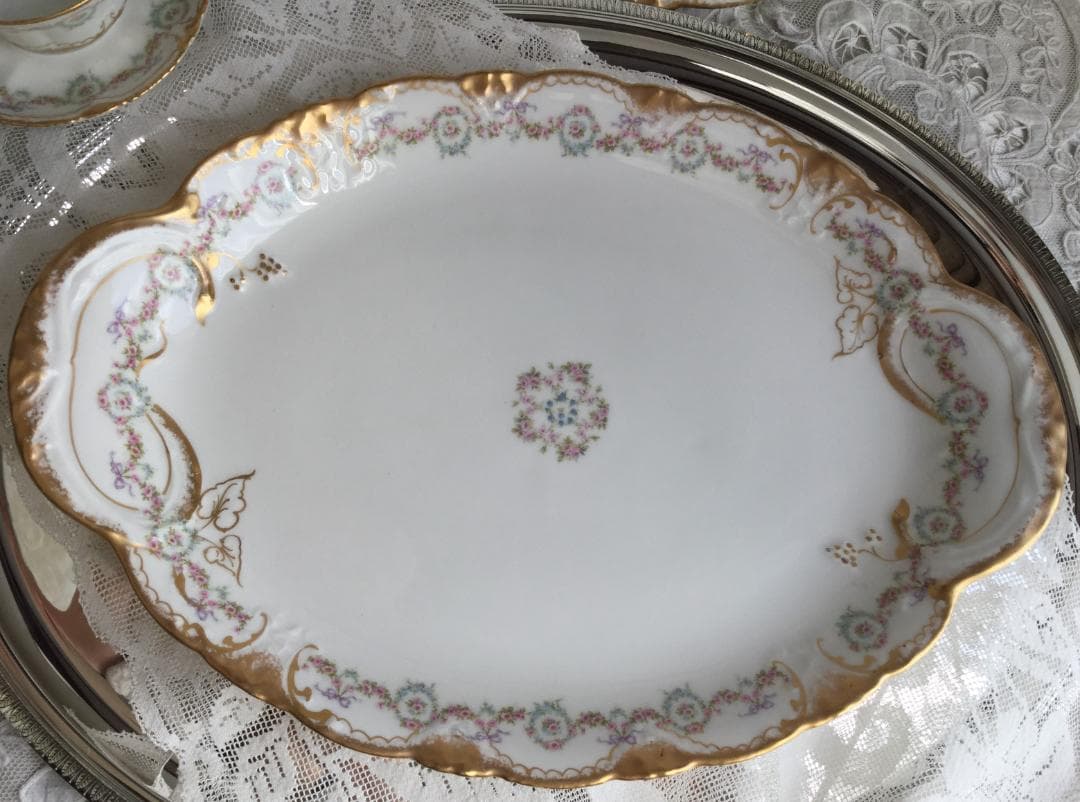 ☆☆レア リモージュ ハヴィランド #330 オーバルプラッター L