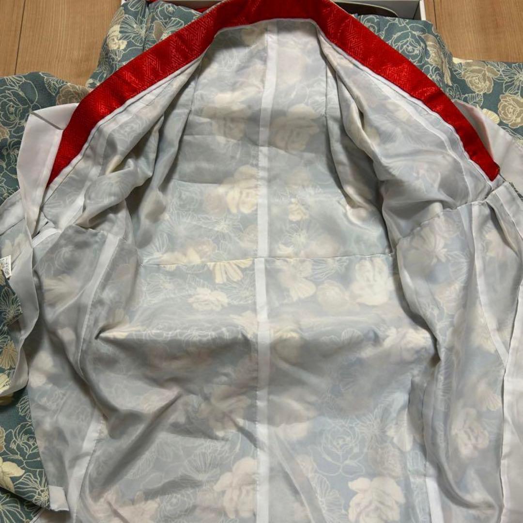 本日限定でお値下げ！！ひよこ商店　七五三　女の子　3歳　着物ポンチョセットレトロ