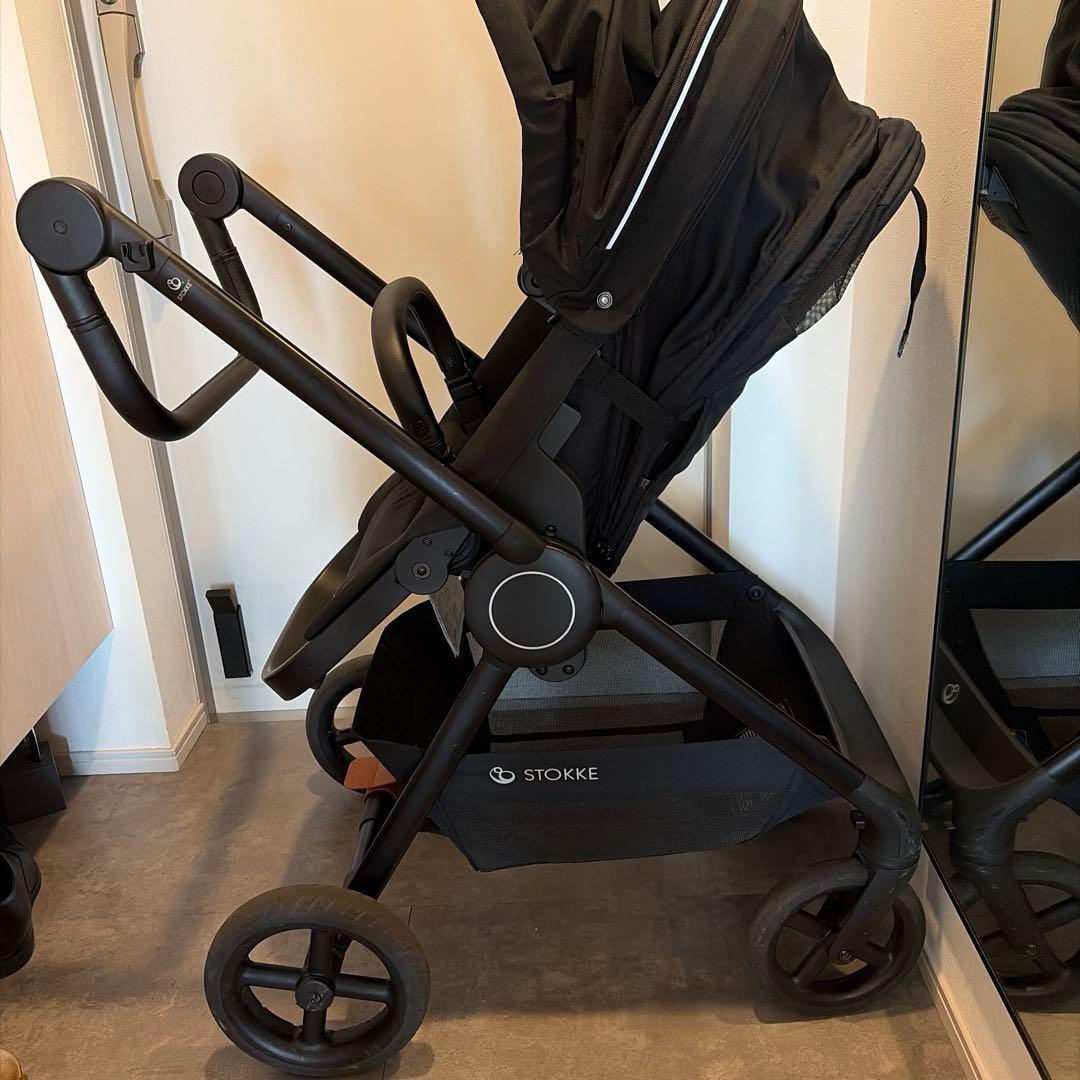 STOKKE ベビーカー ブラック