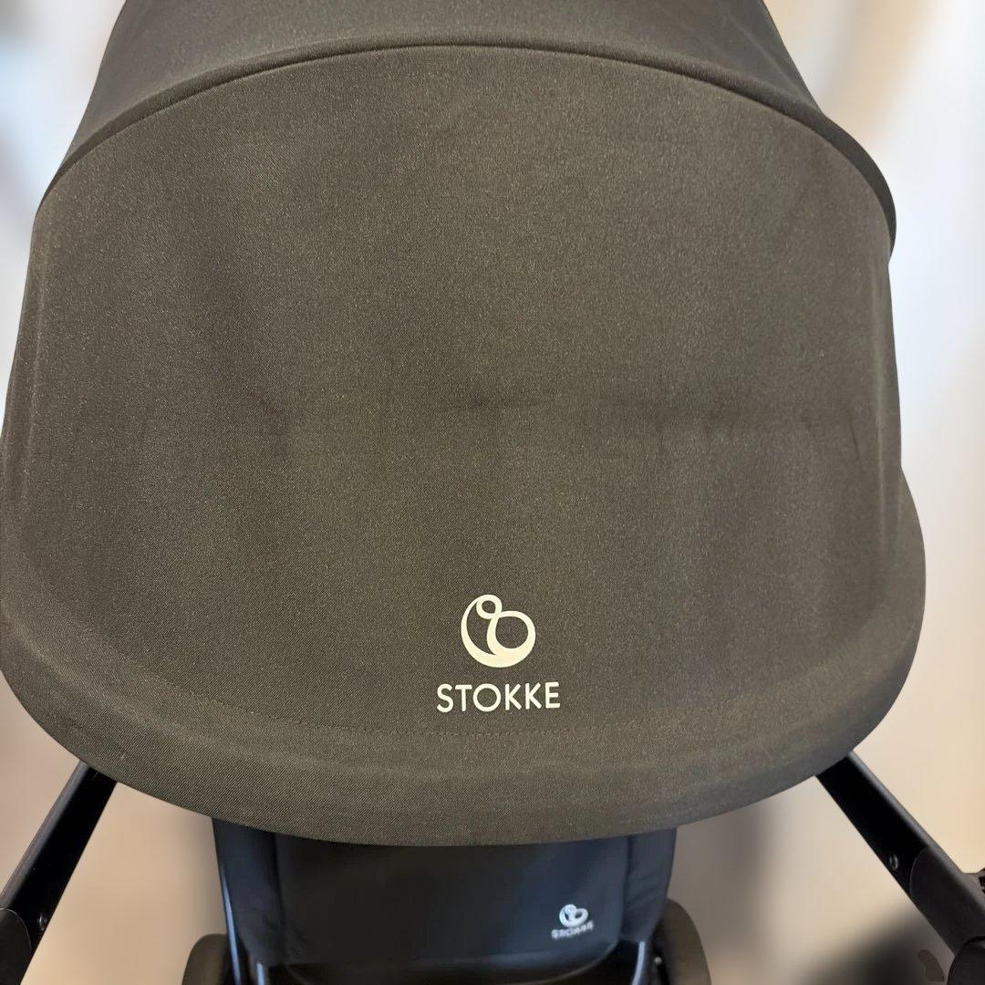 STOKKE ベビーカー ブラック
