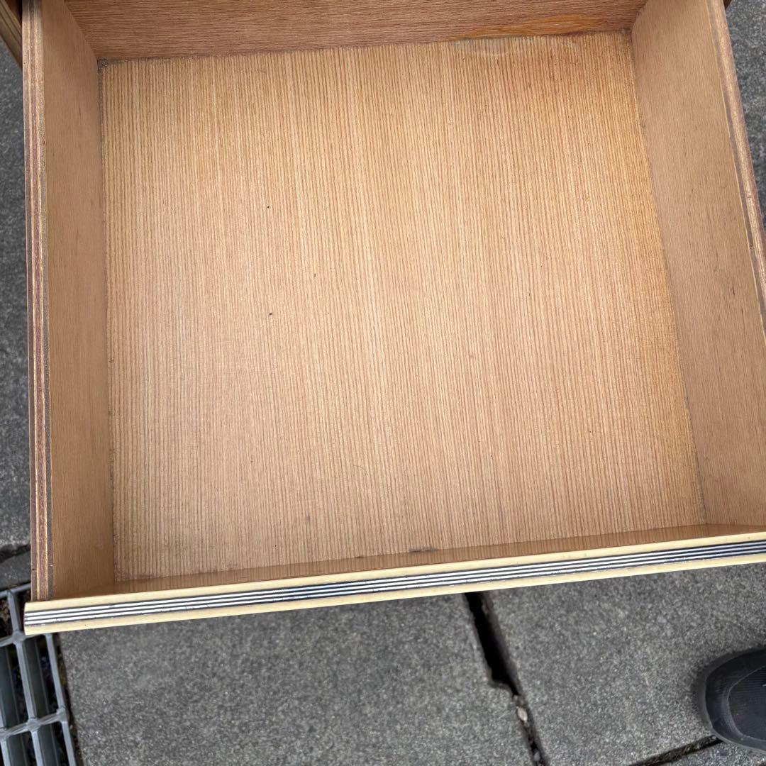 昭和レトロ 6段チェスト 木目調 タンス 引き出し収納 レトロ家具 古家具古道具