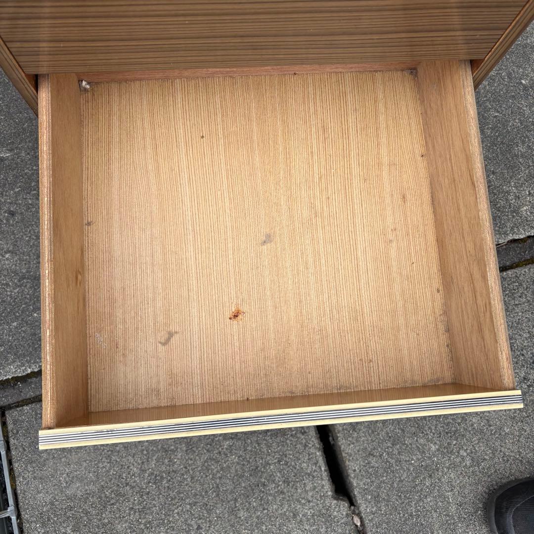 昭和レトロ 6段チェスト 木目調 タンス 引き出し収納 レトロ家具 古家具古道具