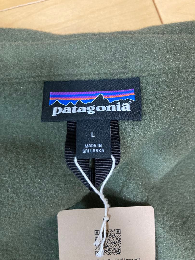 【新品未使用】Patagonia シンチラシャツジャケット Lサイズ