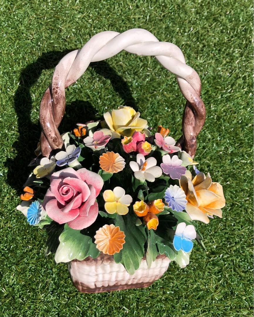 カポディモンテ 陶花　イタリア製