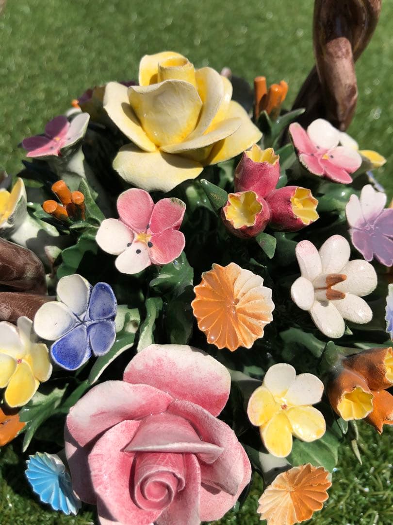 カポディモンテ 陶花　イタリア製