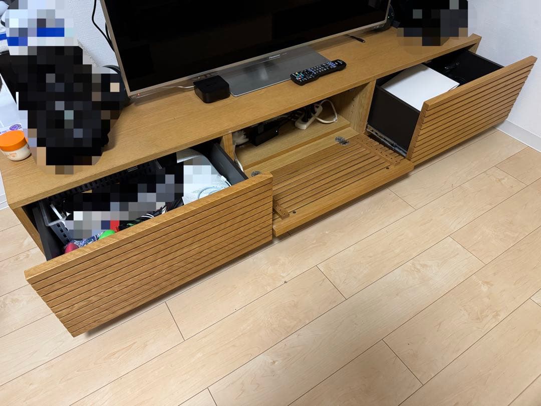 ころん　高級感　天然木のテレビ台　2/14まで