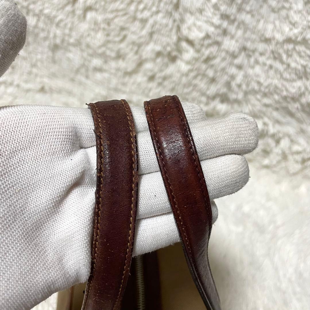 【希少】PRADA プラダ　ミニボストン　ボストン　ジャガード　ブラウン　バッグ