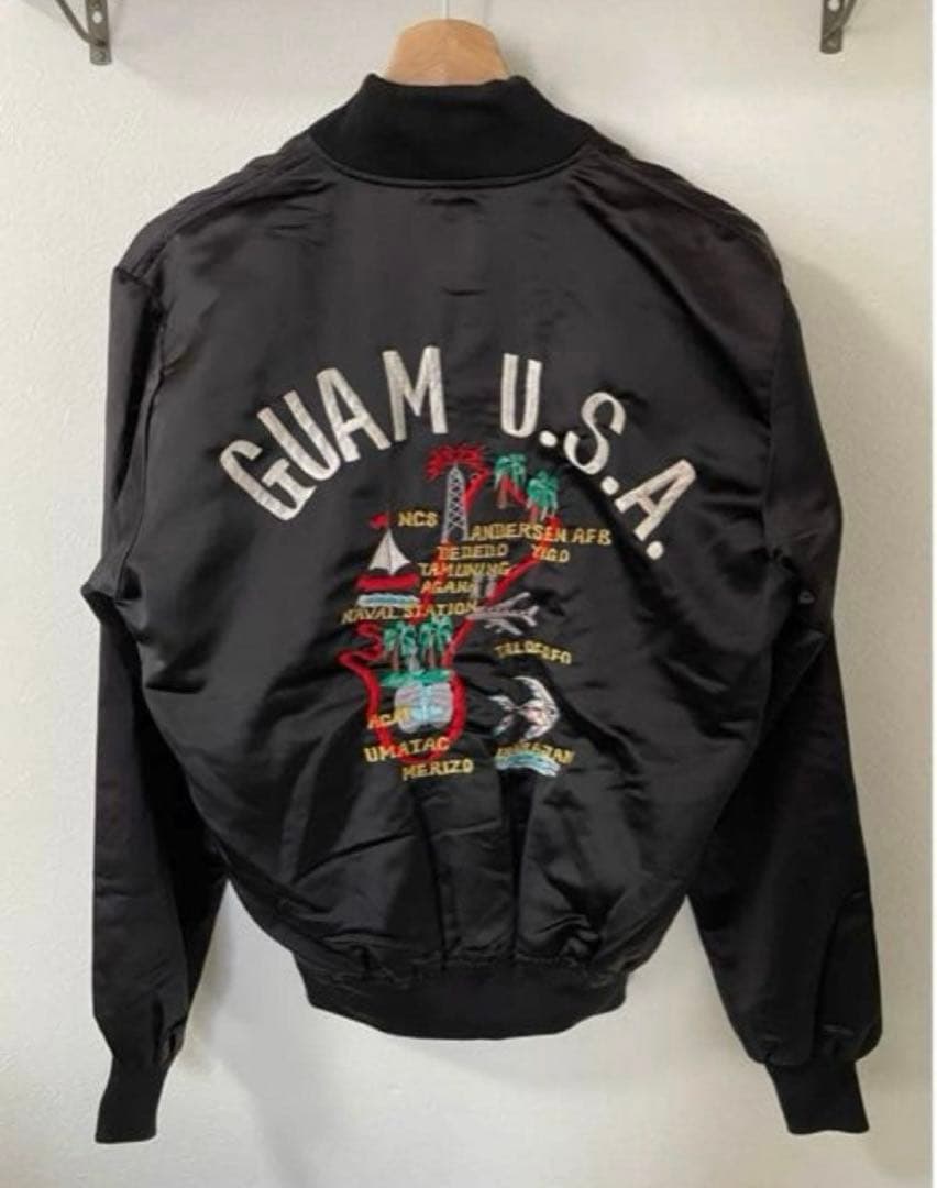 80-90s SAMMY'S スーベニアジャケットGUAM USA Mサイズ