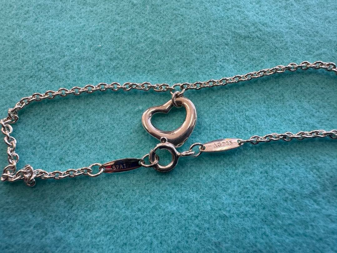 Tiffanyティファニー　オープンハートブレスレット　AG925