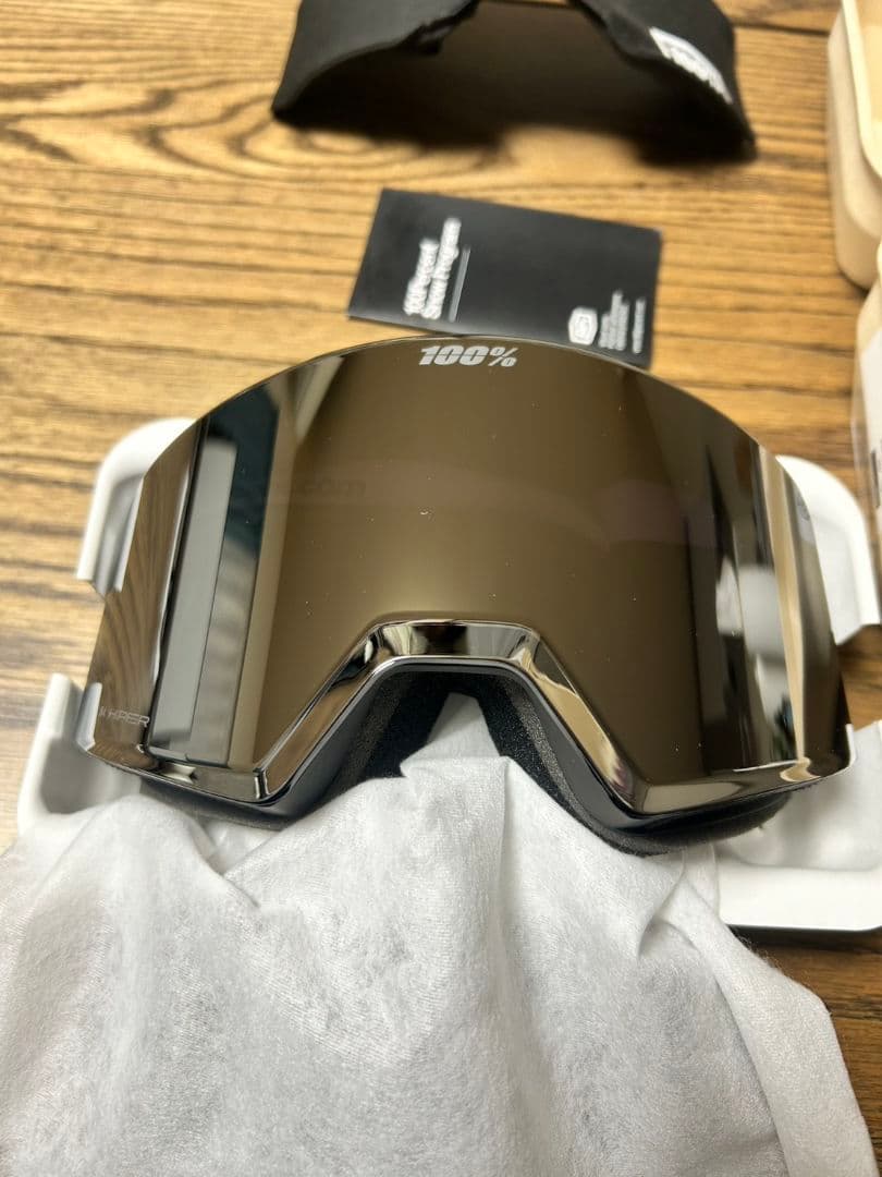 100％ゴーグル　スノーボード　ミラー