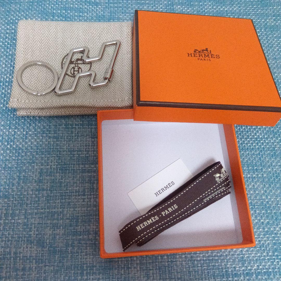 新品　未使用　HERMES　エルメスキーリング　Ｈトゥースピード