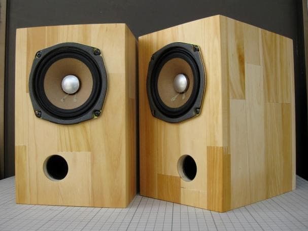 AIWA 　フルレンジスピーカー　自作　ペア