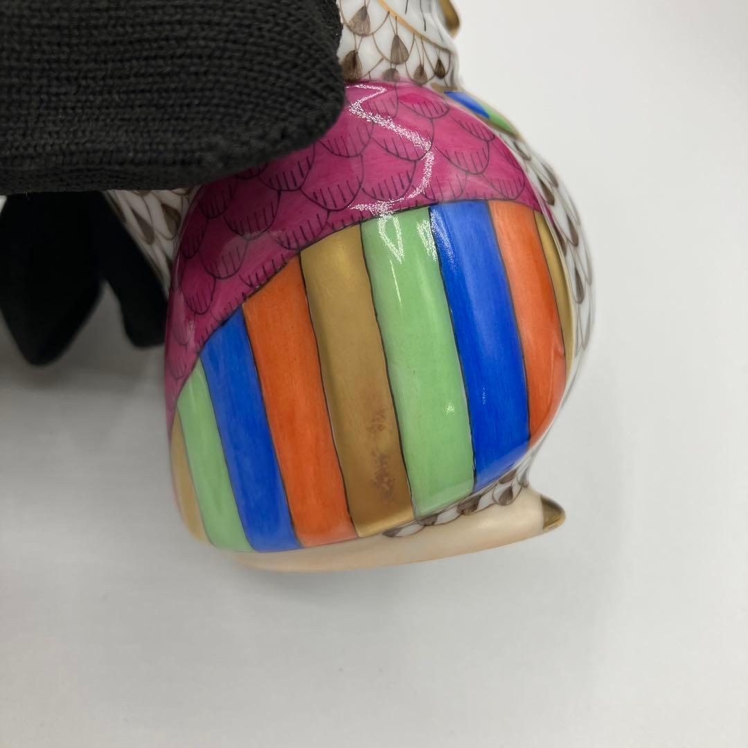 じゅん✨ヘレンド マヤのふくろう 442/3000 箱付 限定 置物 陶器