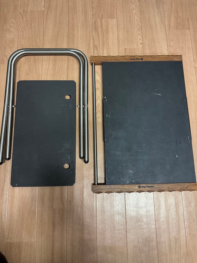 【値下げ】ユニフレーム　焚き火テーブル　カスタム