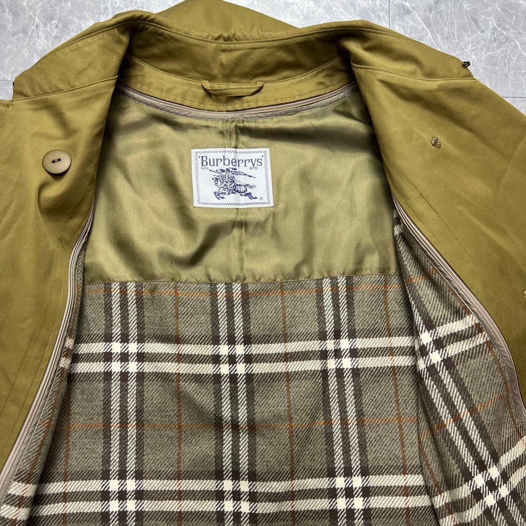 極美品♡バーバリー　トレンチコート　ベルト　ライナー　ノバチェック 希少　XL
